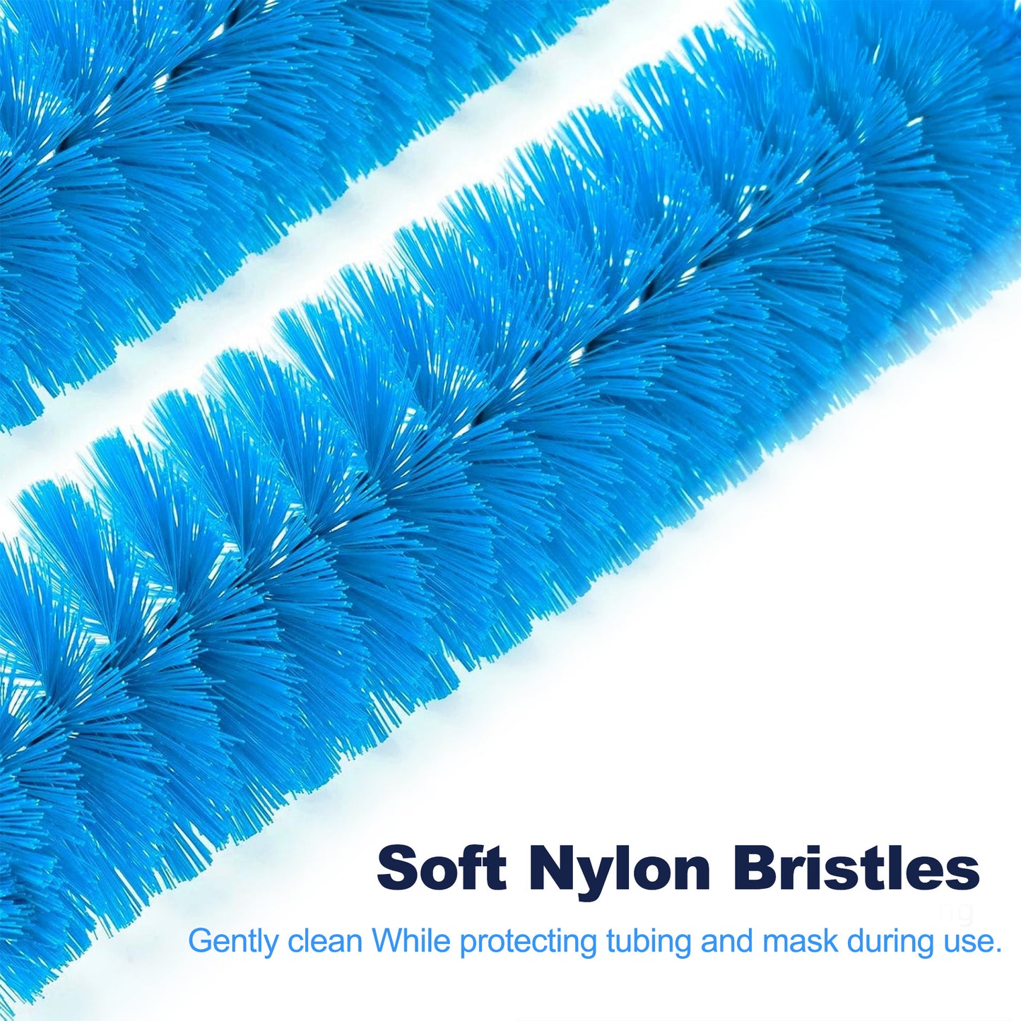 CPAP Hose Cleaning Brush Kit – Fits All Hoses & Masks, 7ft Long, 15mm/19mm Diameter