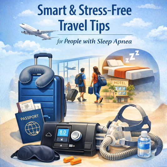 Smart & Stress-Free Travel Tips for People with Sleep Apnea