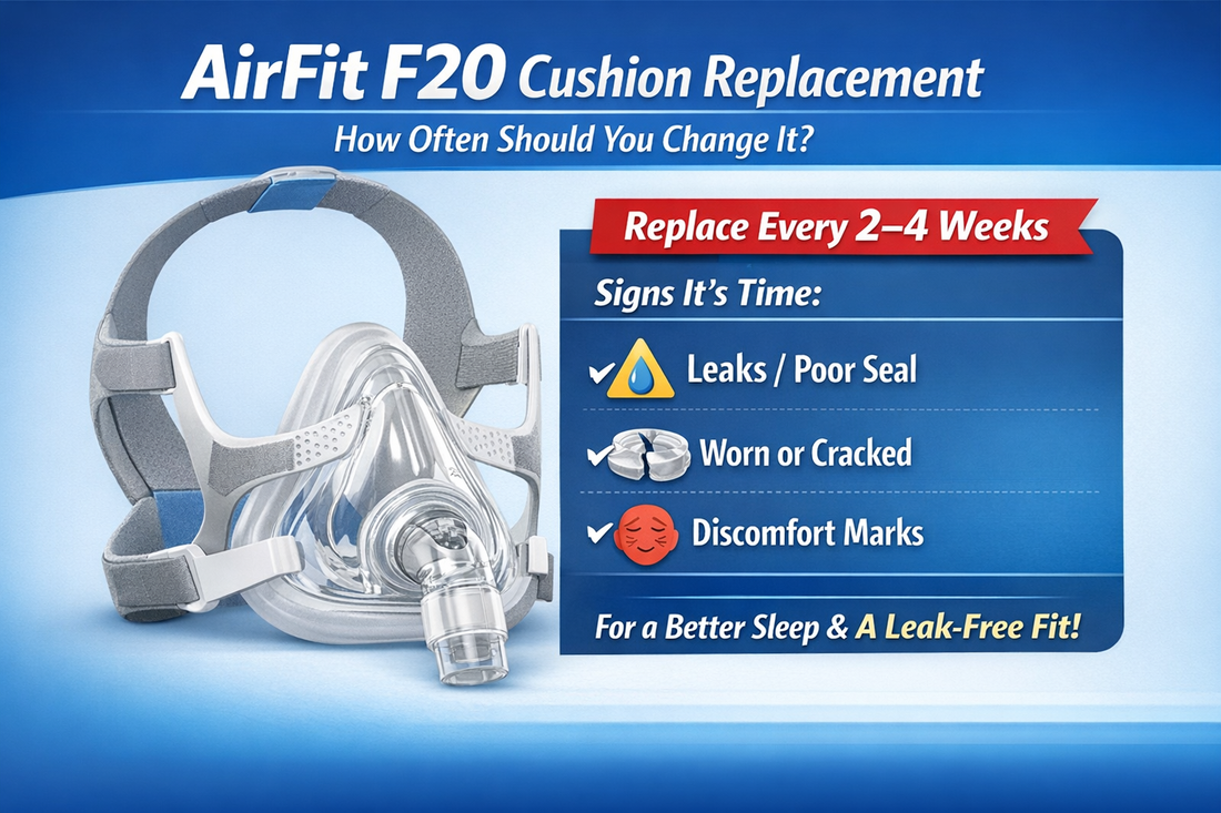 AirFit F20 Cushion Replacement: How Often Should You Change It?