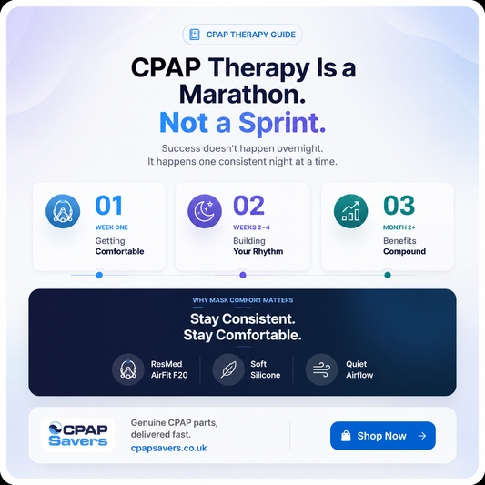 CPAP Therapy Is a Marathon, Not a Sprint: Why Persistence Pays Off