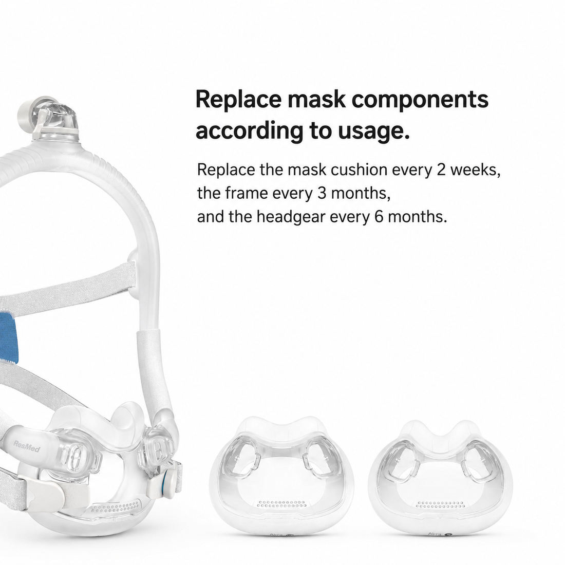 ResMed AirFit™ F30i: Sleep Comfortably in Any Position