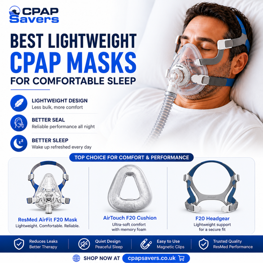 Best Lightweight CPAP Masks for Comfortable Sleep