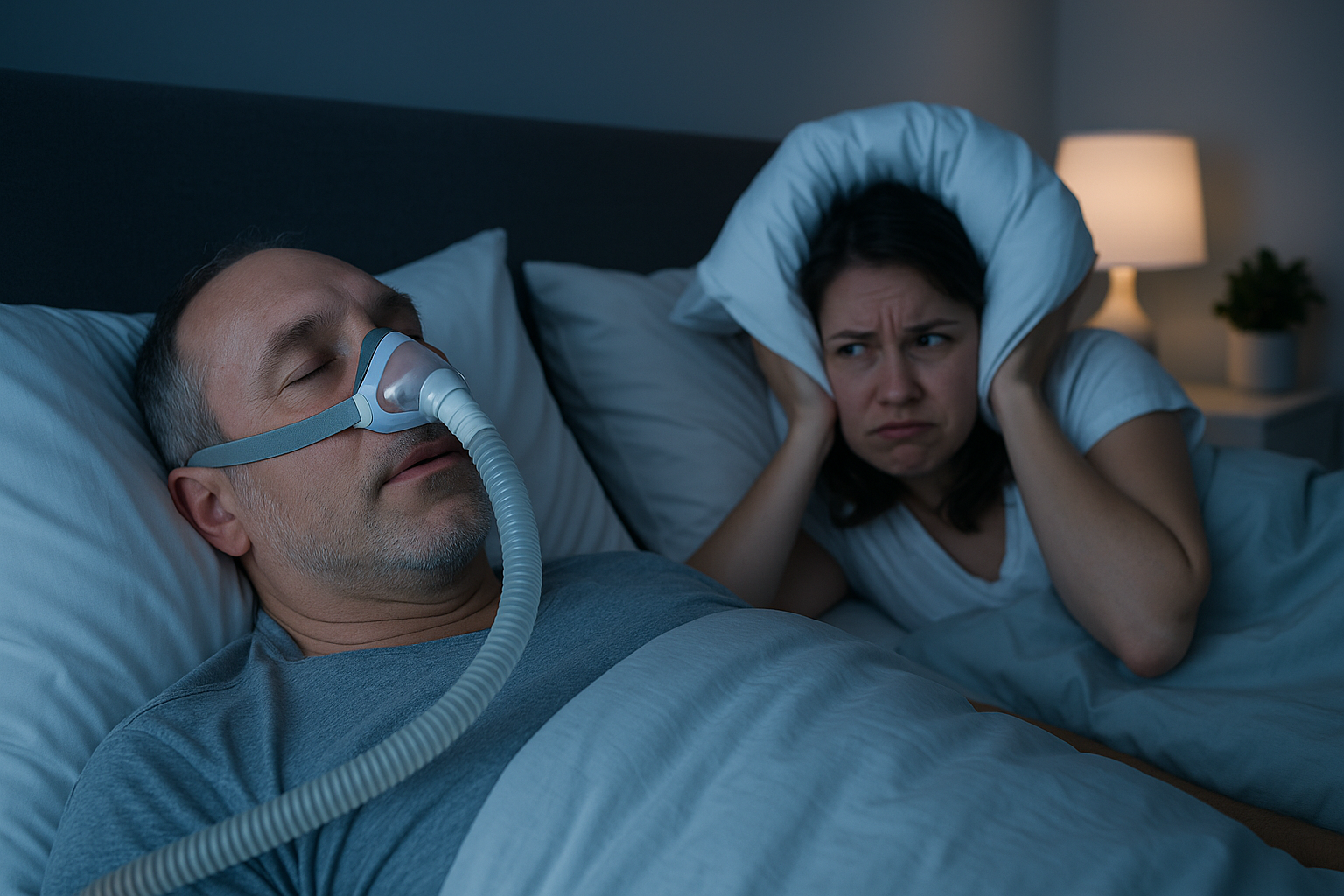 Struggling With CPAP Noise That Disturbs Your Partner? | CPAPSavers