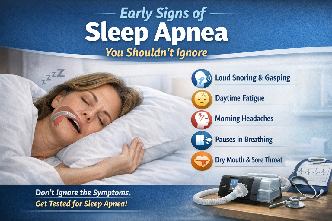 Early Signs of Sleep Apnea You Shouldn’t Ignore | Symptoms & Next Steps