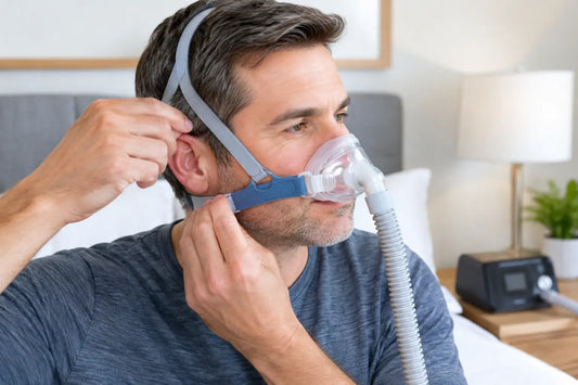 CPAP Strap Adjustment for a Better Mask Fit