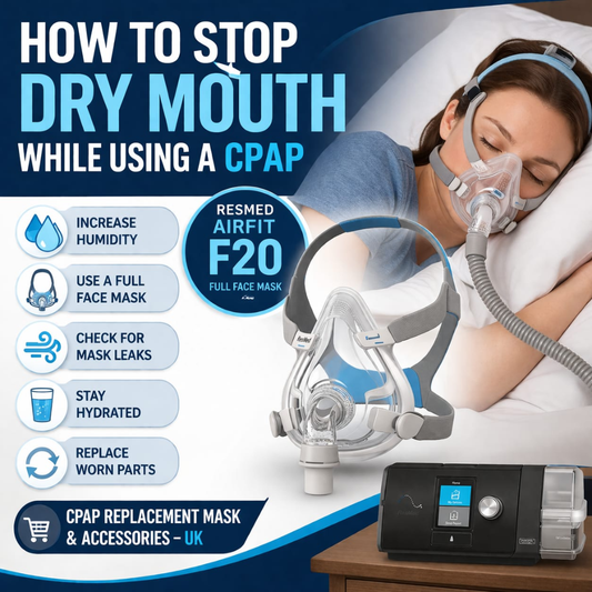 How to Stop Dry Mouth While Using a CPAP Machine