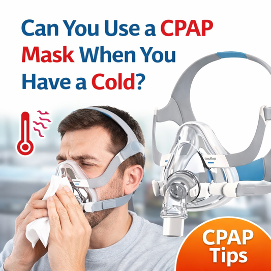 Can You Continue Using Your CPAP Machine When You Have a Cold?