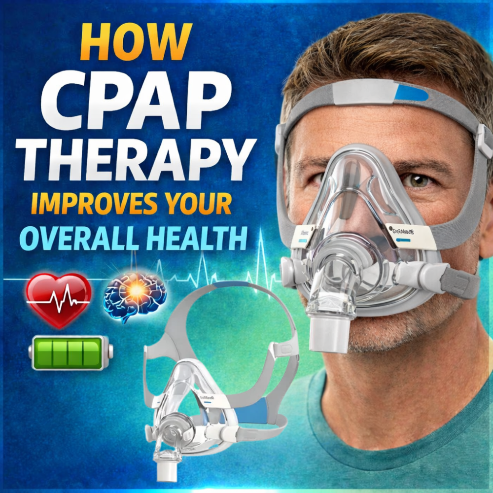 How CPAP Therapy Improves Your Overall Health