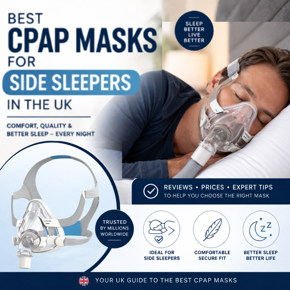 Best CPAP Masks for Side Sleepers in the UK