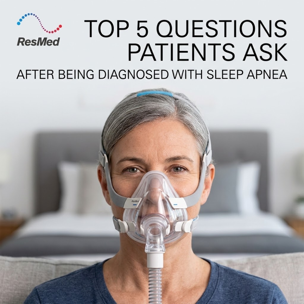 Top 5 Questions Patients Ask After Being Diagnosed with Sleep Apnea