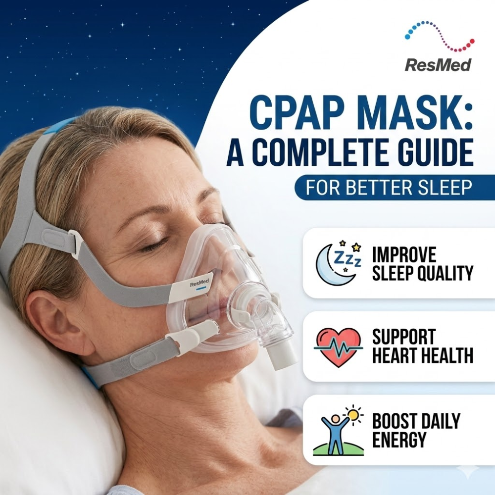 CPAP Mask & Its Uses – A Complete Guide for Better Sleep