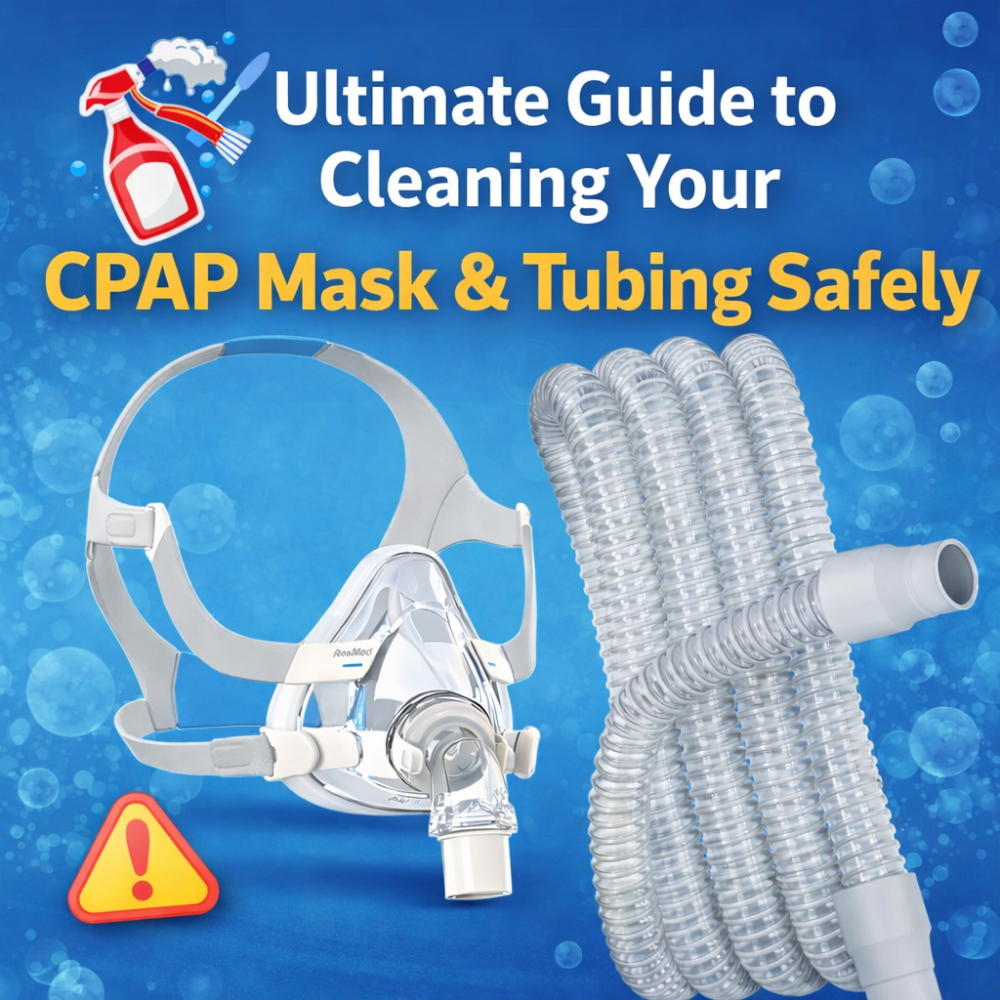 Ultimate Guide to Cleaning Your CPAP Mask & Tubing Safely (Including ResMed AirFit F20 Care Tips)