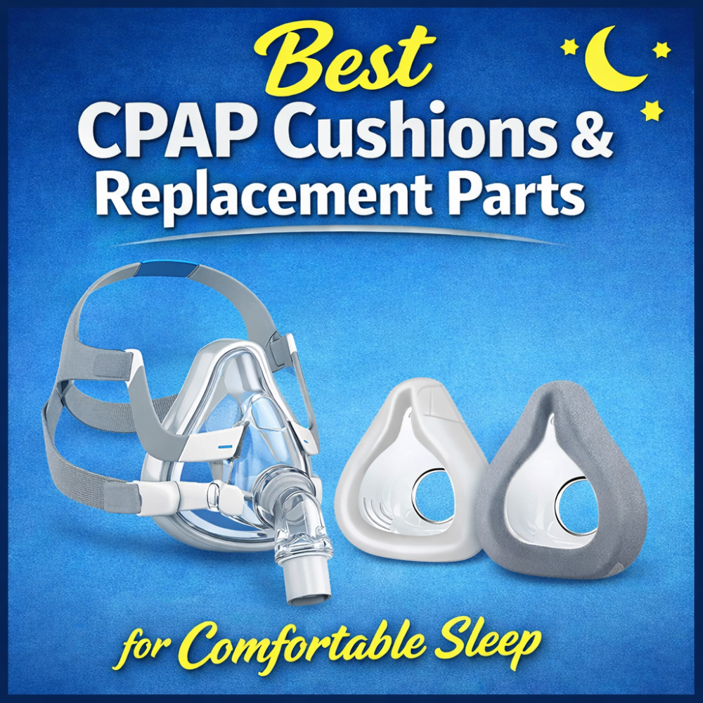 Best CPAP Cushions & Replacement Parts for Comfortable Sleep