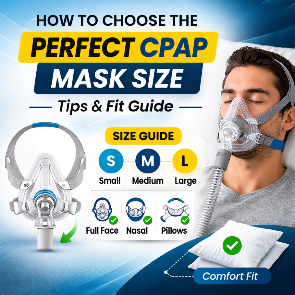 How to Choose the Perfect CPAP Mask Size (Tips & Fit Guide)