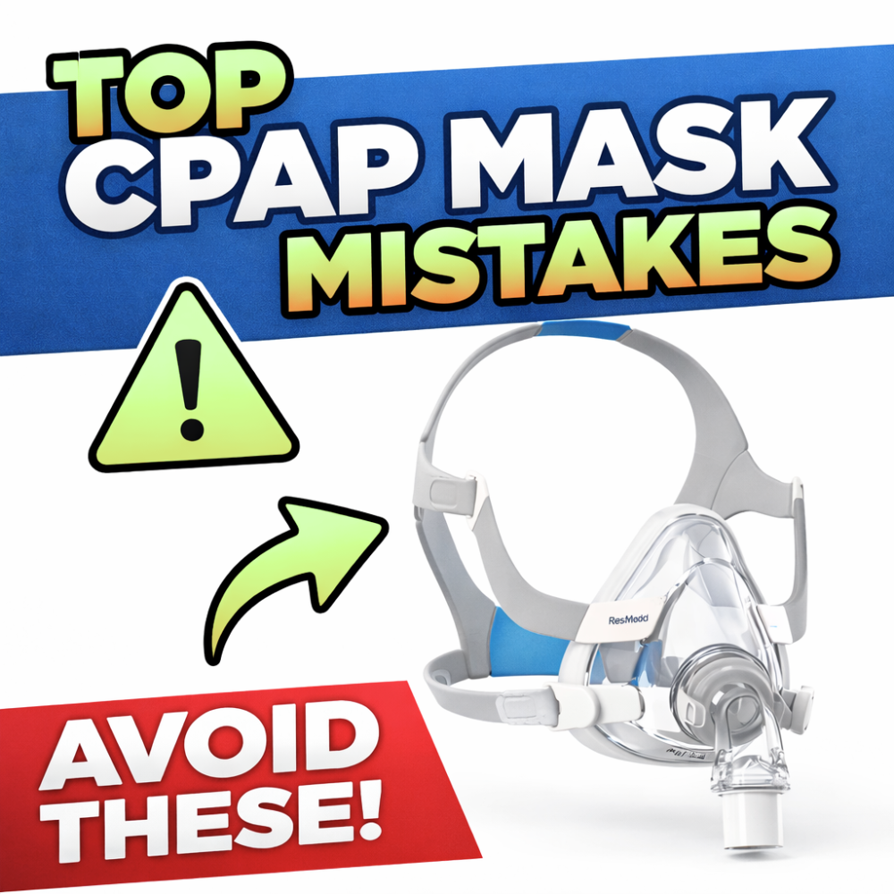 Top CPAP Mask Mistakes That Reduce Treatment Effectiveness
