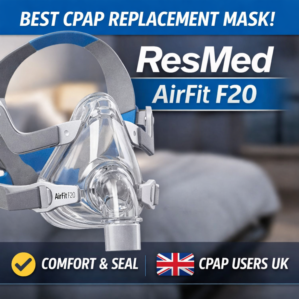 Choosing the Right Full Face CPAP Replacement Mask: Why the ResMed F20 Stands Out