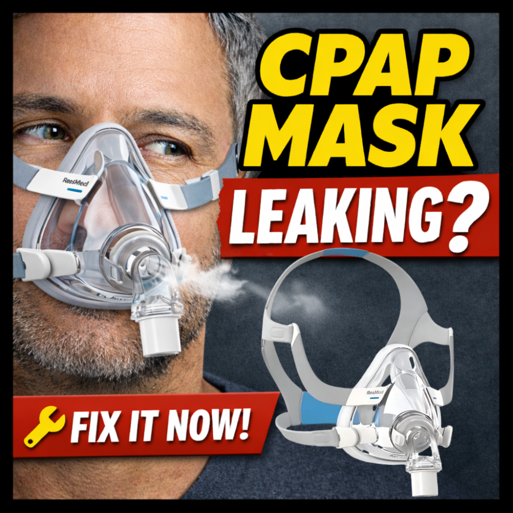 Why Your CPAP Mask Is Leaking & How to Fix It Fast