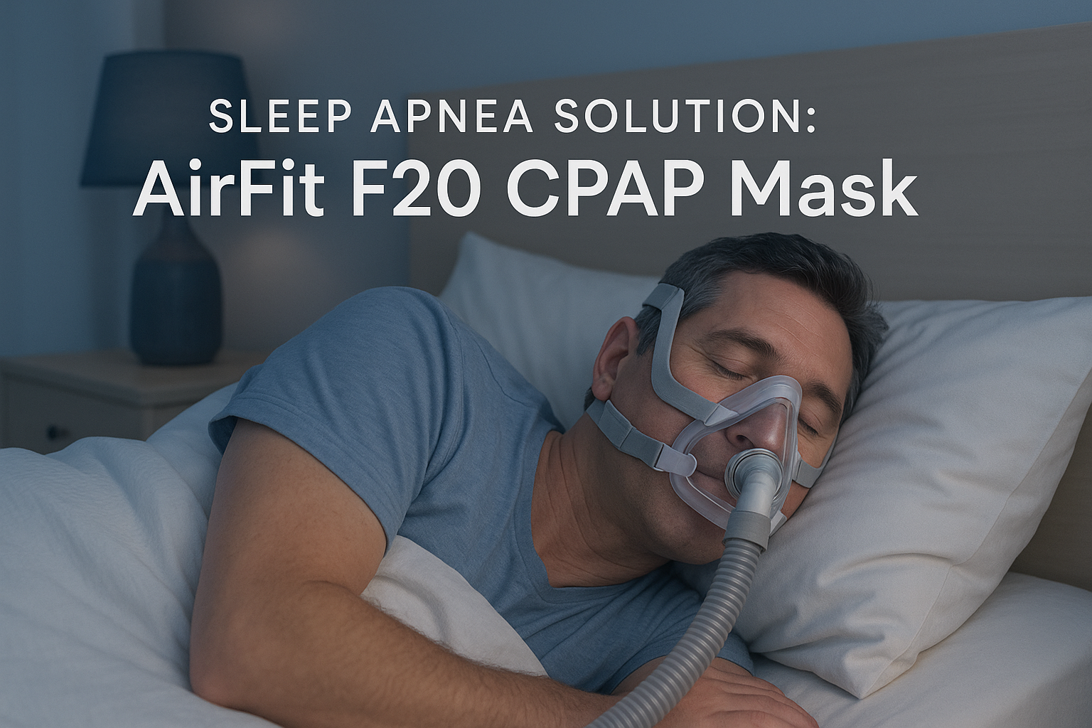 Struggling with Sleep Apnea? Transform Your Sleep with AirFit F20 CPAP Mask