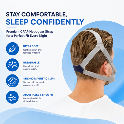 AirFit F40 Full Face Mask Replacement Kit  - Frame, Headgear & Magnetic Clips