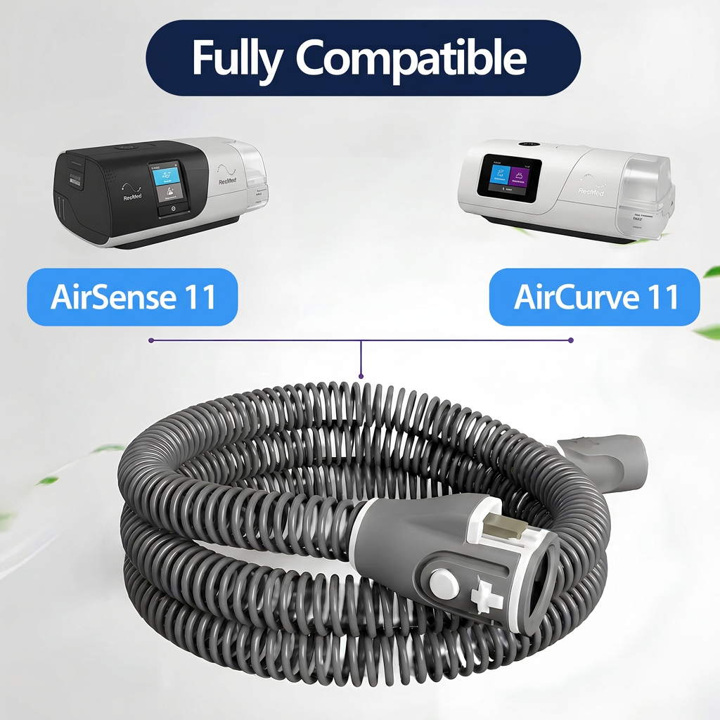 AirSense 11 Replacement Heated Tube – ClimateLine Compatible Tubing