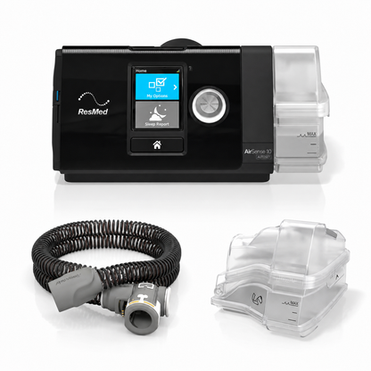 ResMed AirSense 10 AutoSet APAP Machine with HumidAir Heated Humidifier & Hose