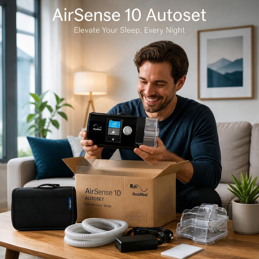 ResMed AirSense 10 AutoSet CPAP Machine with HumidAir Humidifier
