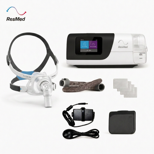 ResMed AirSense 11 AutoSet with AirFit F40 Mask, Humidifier & Heated Tube