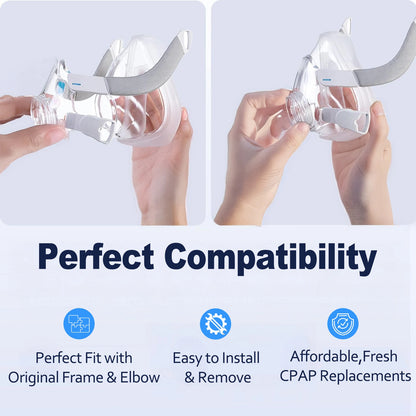 ResMed AirFit F20 cushion replacement soft silicone CPAP mask seal