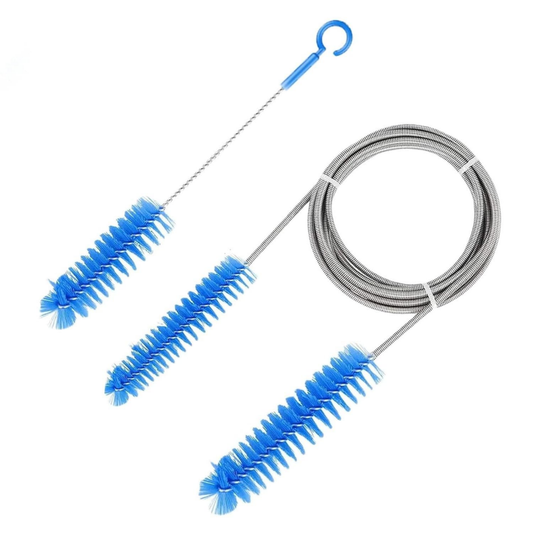 CPAP Hose Cleaning Brush Kit – Fits All Hoses & Masks, 7ft Long, 15mm/19mm Diameter
