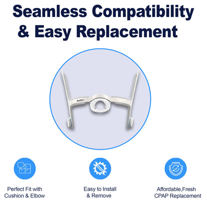 AirFit N20 nasal mask for CPAP therapy lightweight design