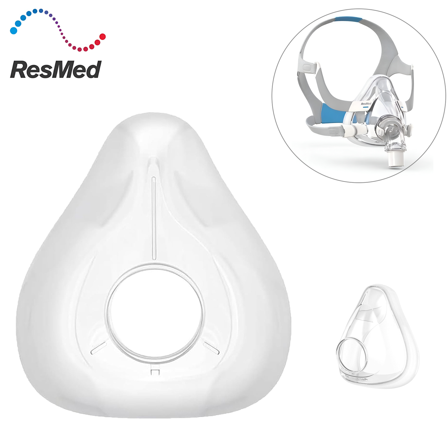 Resmed Airfit F20 Cushion – Soft Silicone Seal