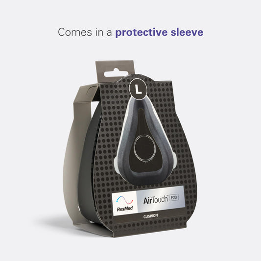 AirTouch F20 CPAP mask cushion with soft memory foam seal