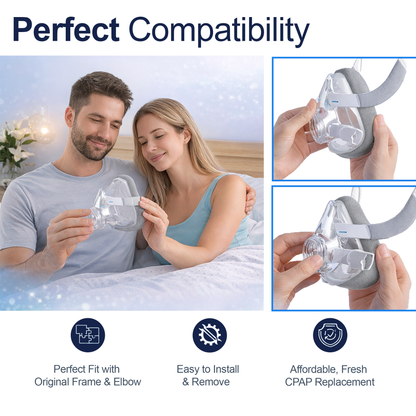 ResMed AirTouch F20 CPAP mask cushion soft memory foam seal