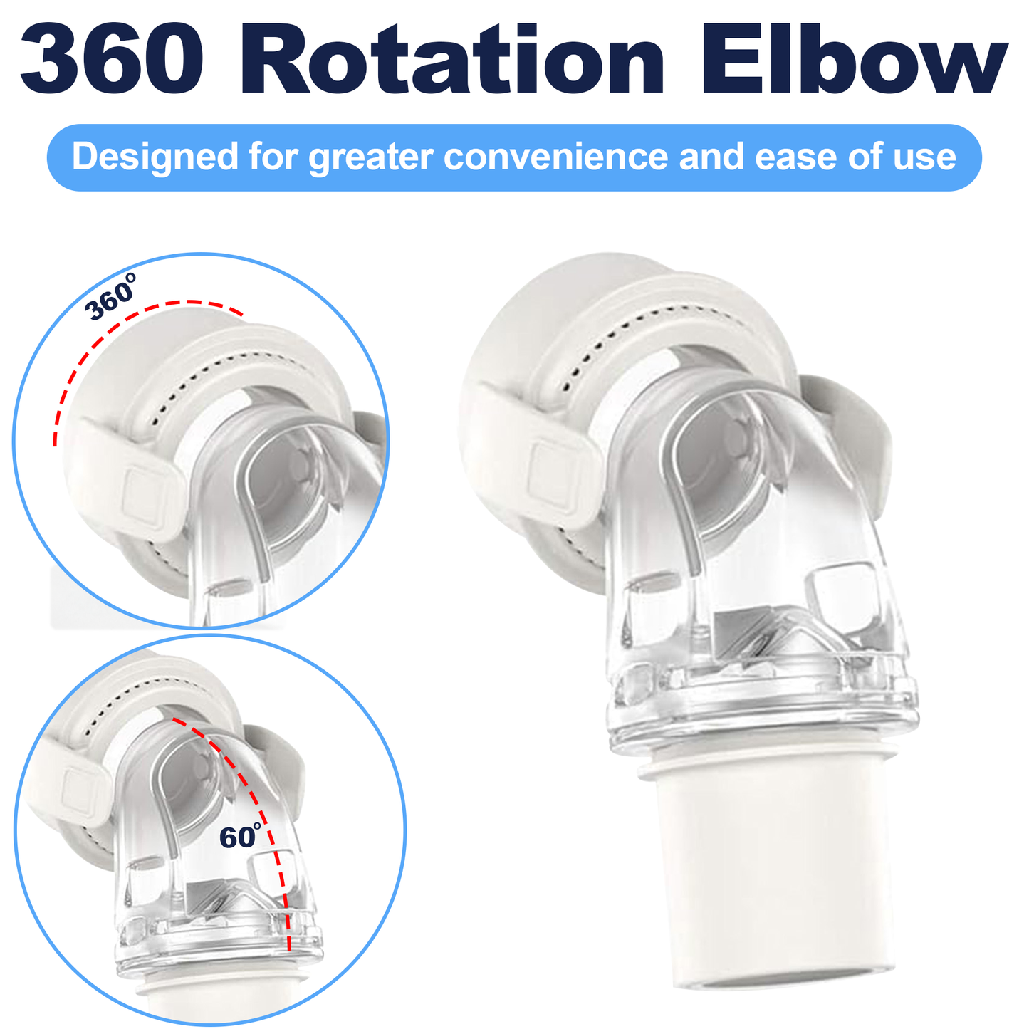 ResMed AirFit F20 Mask Elbow Replacement