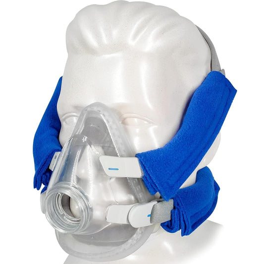 ResLab Frame Strap Covers – 4-Pack Soft Fleece Pads for Full Face & Nasal Mask Headgear