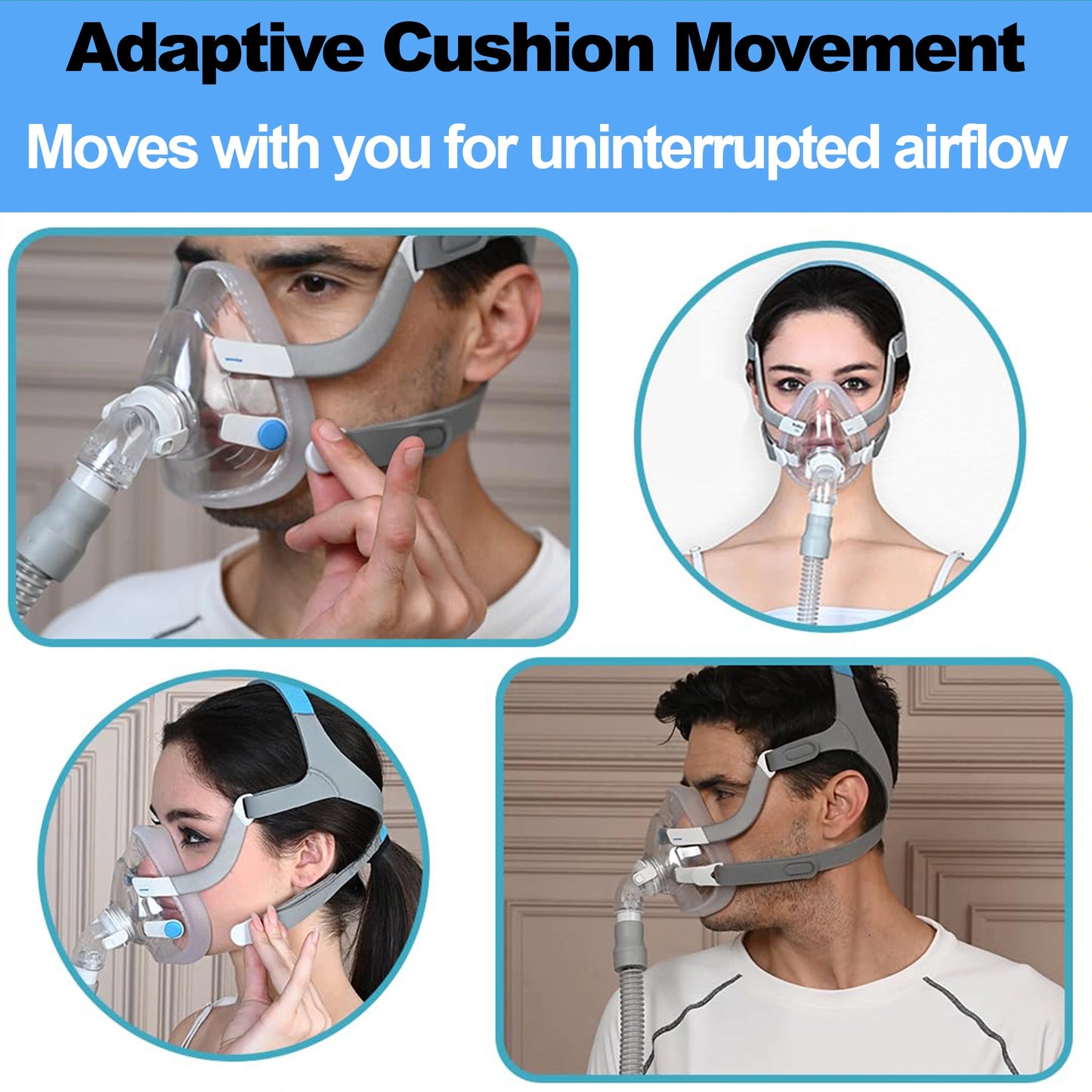 ResMed AirFit F20 cushion replacement soft silicone CPAP mask seal