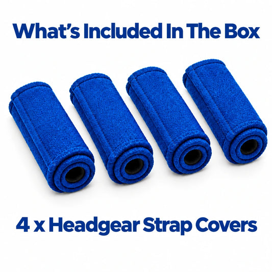 Universal CPAP Headgear Strap Covers - Pack 4
