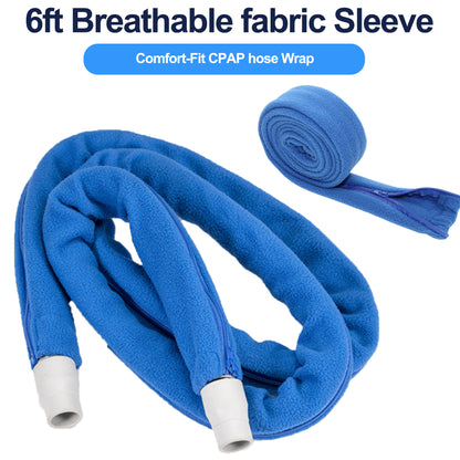 Universal CPAP hose cover soft fleece 6ft tubing protector