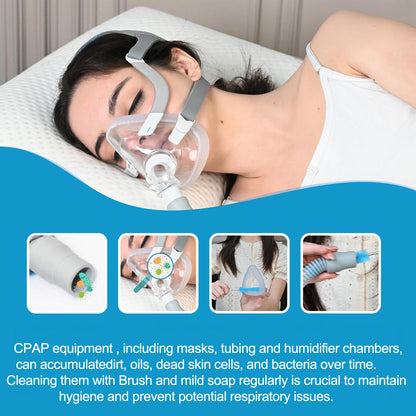 CPAP hose cleaning brush kit 7ft fits all hoses and masks