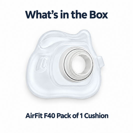 ResMed AirFit F40 mask cushion replacement for CPAP therapy