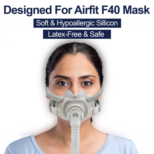 ResMed AirFit F40 soft silicone cushion replacement