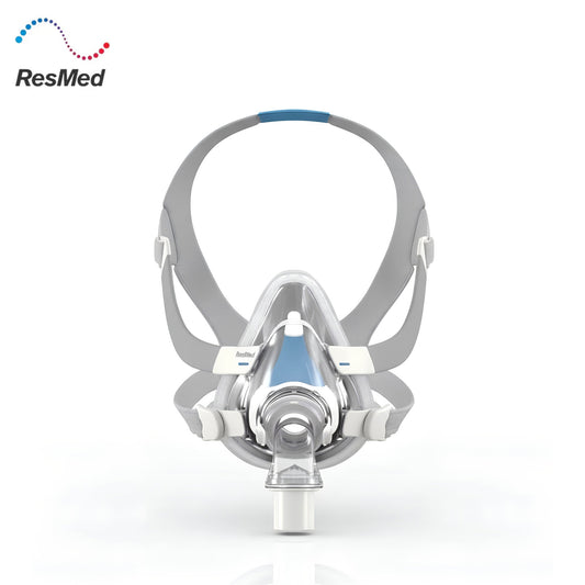 ResMed AirTouch F20 Full Face Mask Kit with Memory Foam Cushion, Frame & Headgear