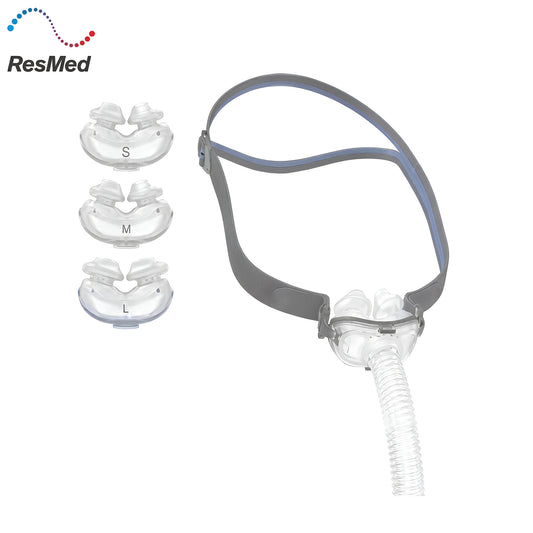 ResMed AirFit P10 Nasal Pillow Mask FitPack – Includes Small, Medium & Large Cushions