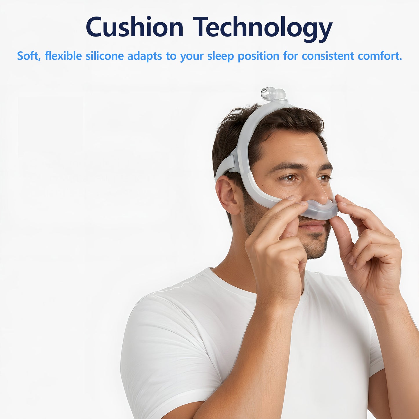 ResMed AirFit N30i Cushion – Soft Silicone, Comfortable & Secure Fit