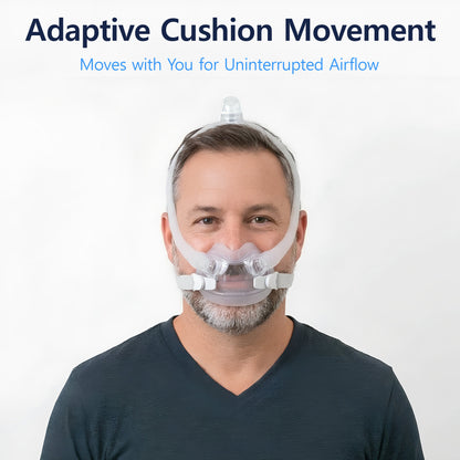 ResMed AirFit F30i Cushion – Soft Silicone, Comfortable & Secure Fit