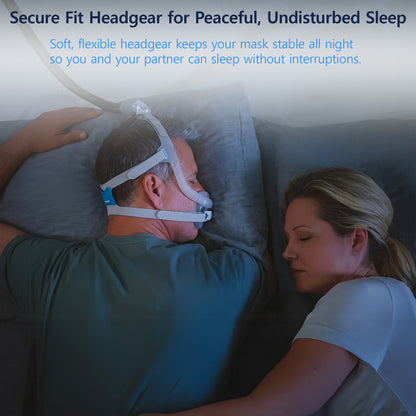 ResMed AirFit F30i & X30i Replacement Headgear – Adjustable Soft Strap