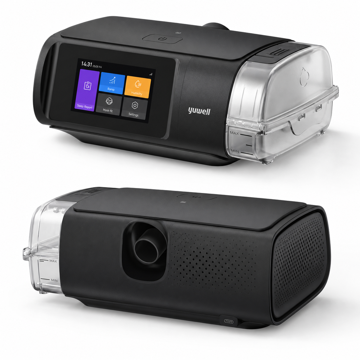 Yuwell BreathCare III Auto CPAP with AirTouch N30i Nasal Mask