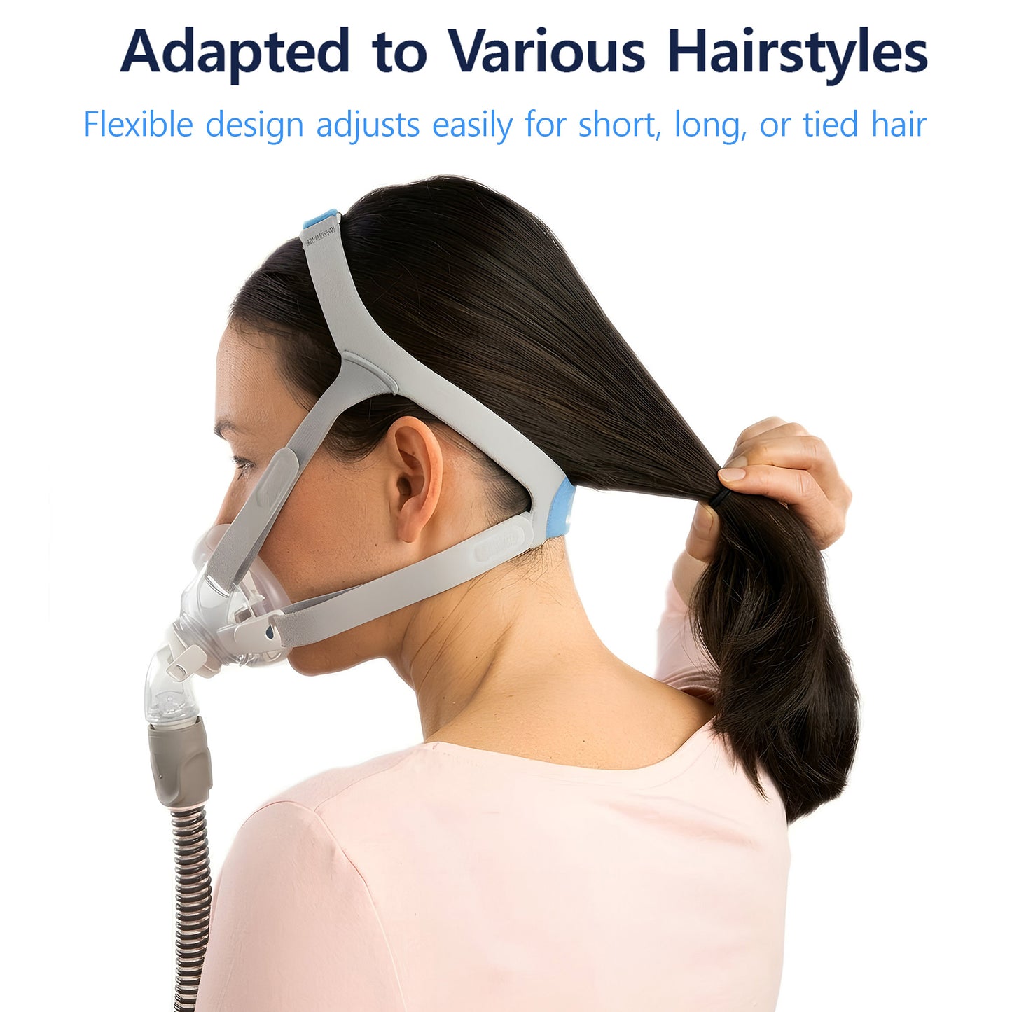 ResMed AirFit F30i & X30i Replacement Headgear – Adjustable Soft Strap