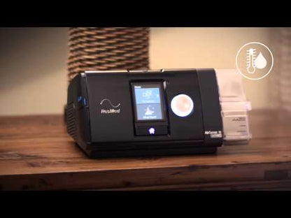 ResMed AirSense 10 Auto CPAP Machine with Heated Humidifier, ClimateLineAir Tube & AirTouch F20 Full Face Mask