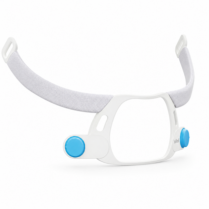 ResMed AirFit F40 replacement frame front angled view compatible with the AirFit F40 full face mask
